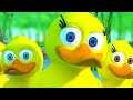 "Five Little Ducks: The Most Catchy Kids’ Nursery Rhyme You'll Ever Sing! 🦆 | Fun & Educational!"