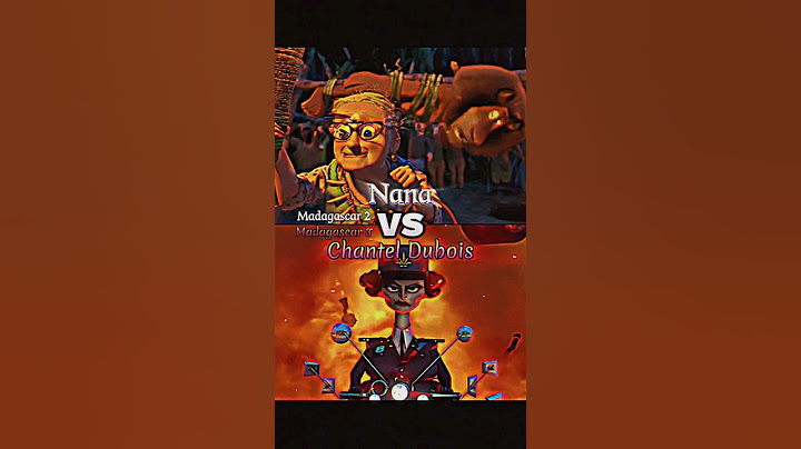 Chantel Dubois Vs Nana #meme #edit #dreamworks #madagascar
