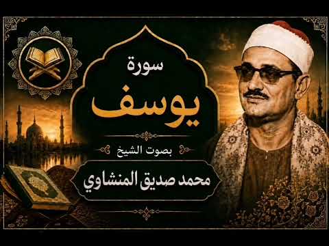 سورة يوسف كاملة بصوت الشيخ محمد صديق المنشاوي 💚💚 