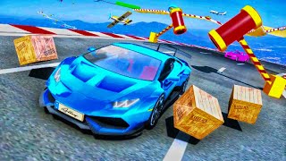 MEGA RAMP CAR STUNT GAME | Android Gameplay - Download Free Games | Impossible Car Stunt Racing Game screenshot 2