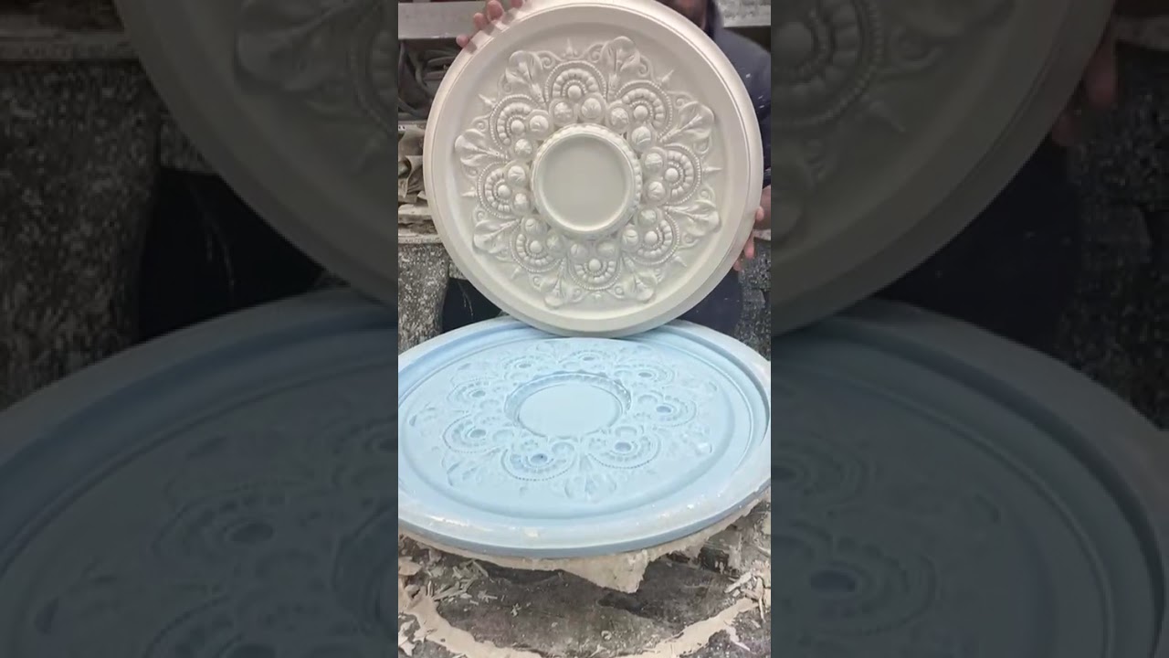 A quick reveal of our beautiful Phoenix ceiling rose!