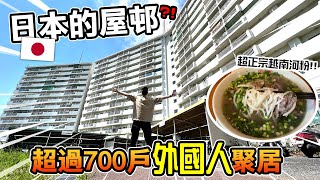 【深度遊日本】超過700戶外國人聚居的「屋邨」！超正宗越南河粉！！