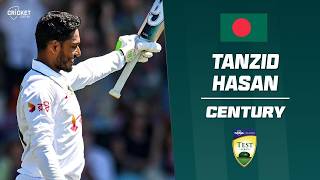 Tanzid Hasan stuns Aussies with superb maiden Test century | #AUSvBAN | 1st Test