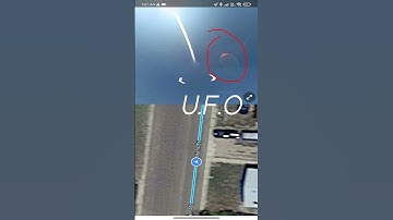 U.F.O caught in Google maps satelite view in usa#shorts #ufo #googlemaps