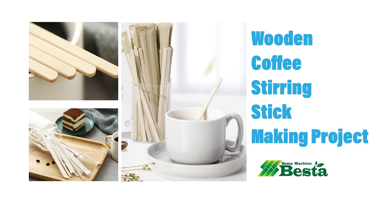Mixing Stick Coffee Stirring Stick Cute Coffee Spoon Wooden Coffee