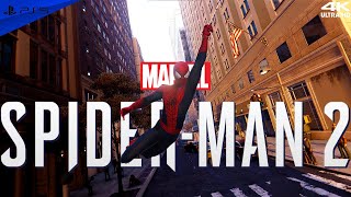 Spider-Man 2 PS5 🕷️ | TASM 2 Swinging Showcase in 4K | Best Web Swinging Ever!