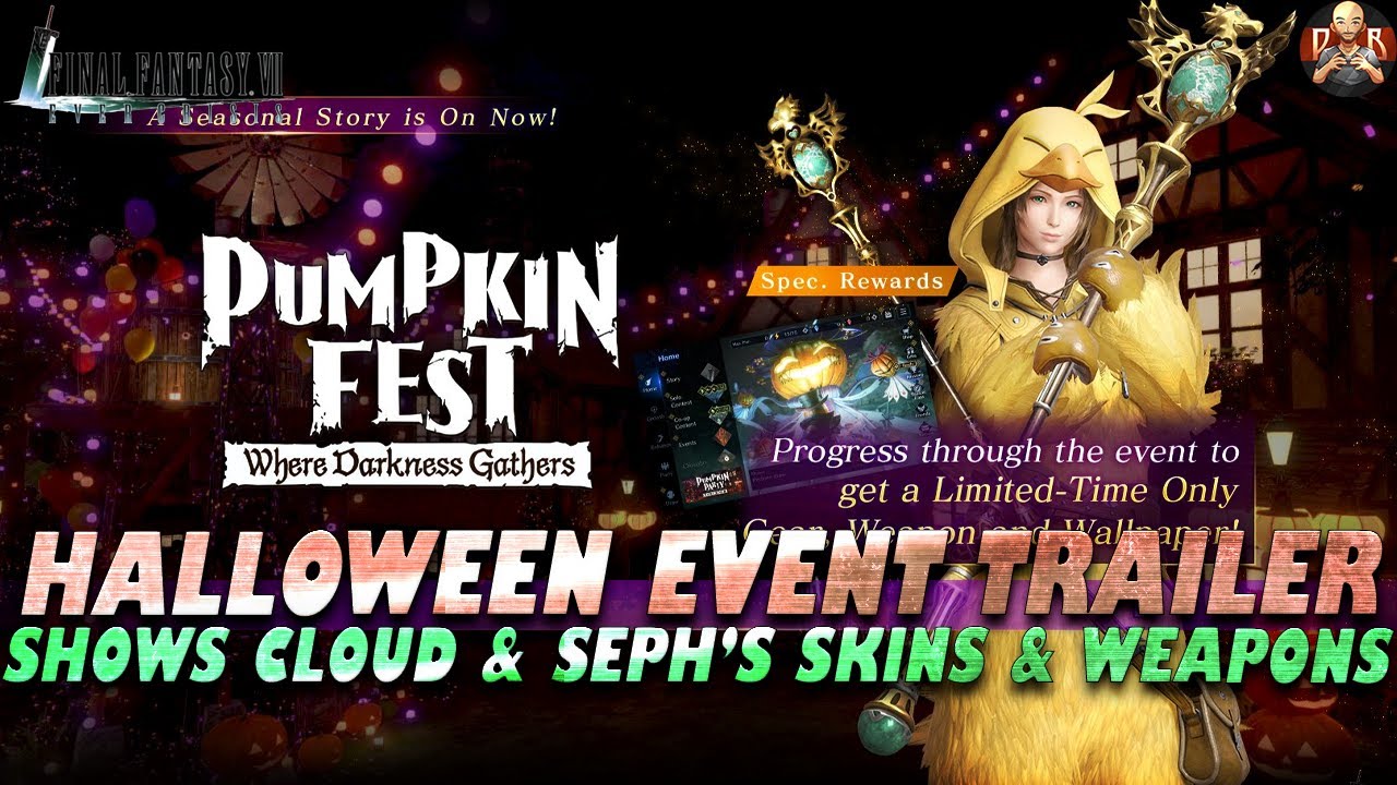 [FF7: Ever Crisis] -  NEW Halloween Trailer shows Sneak Peak of story & Seph/Cloud's skins & wpns