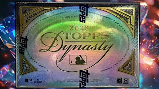 NEW RELEASE 2023 TOPPS DYNASTY BASEBALL CARDS MIXERS!!!