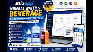 Looking for a complete Mineral Water Delivery Management Software? or Admin Dashboard