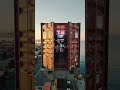 When the container doors open, the industry opens with it