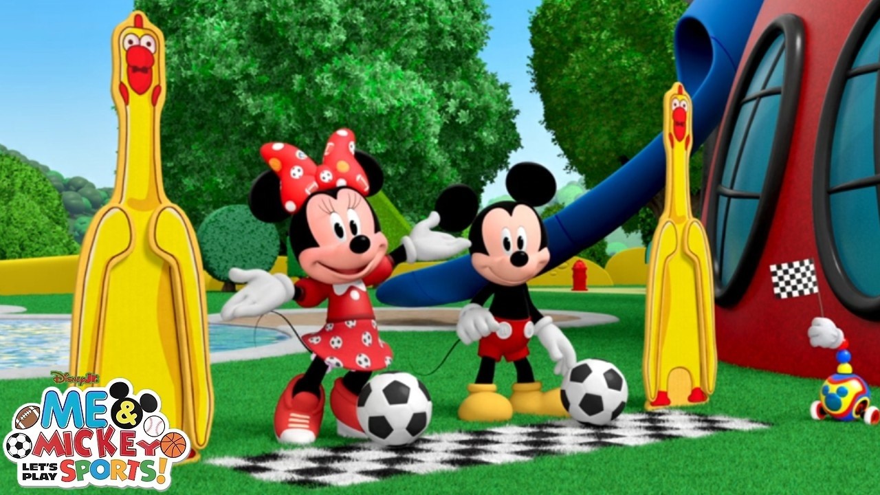 Me & Mickey: Let's Play Sports with ESPN: Mickey vs Minnie: Obstacle Course Challenge | Review