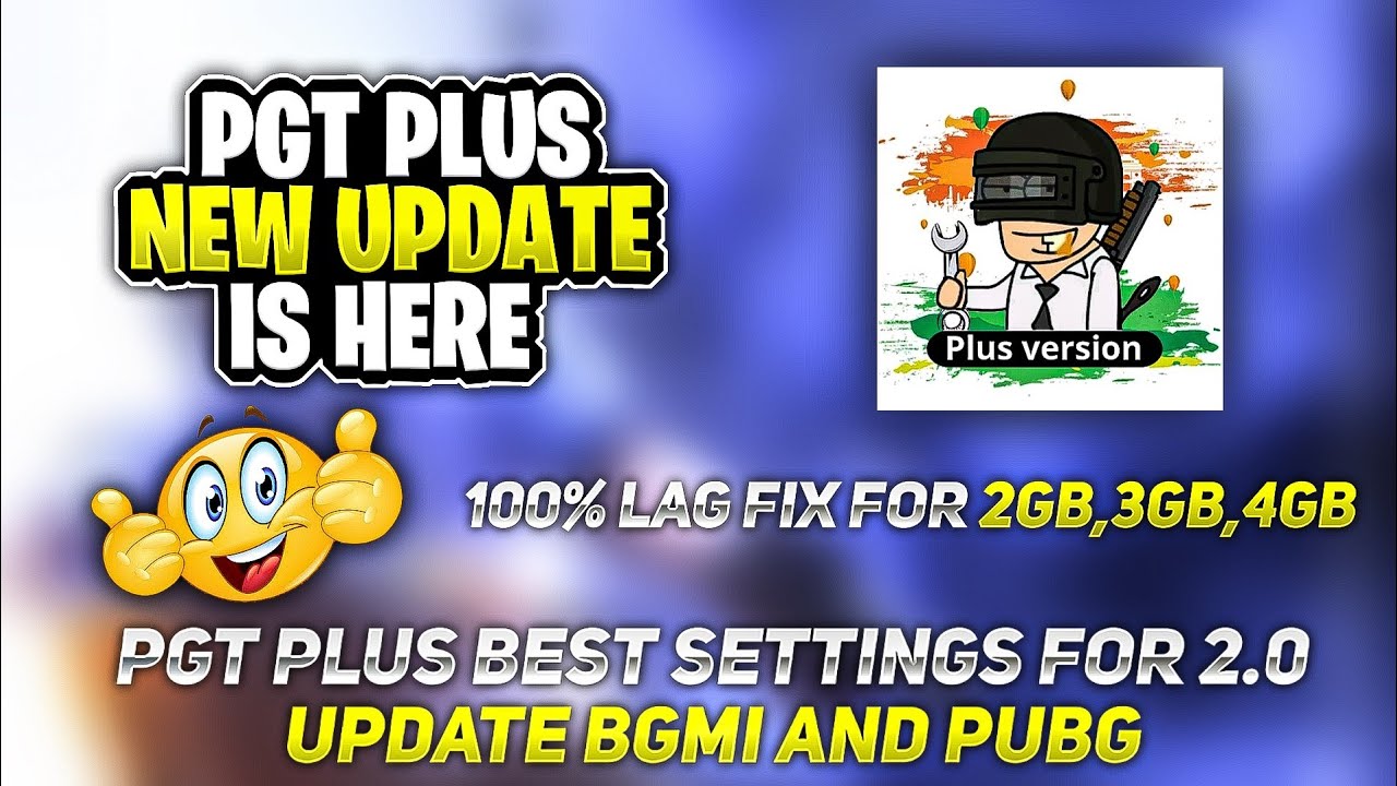 PGT plus new update is here 🤩 | PGT plus best settings for 2.0 update for BGMI and PUBG