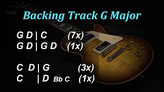 Southern Rock Backing Track G Major  85 Bpm  Guitar Backing Track