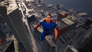 Just Flying Over a Realistic City in a Superman Game — Unreal Engine 5 Profile