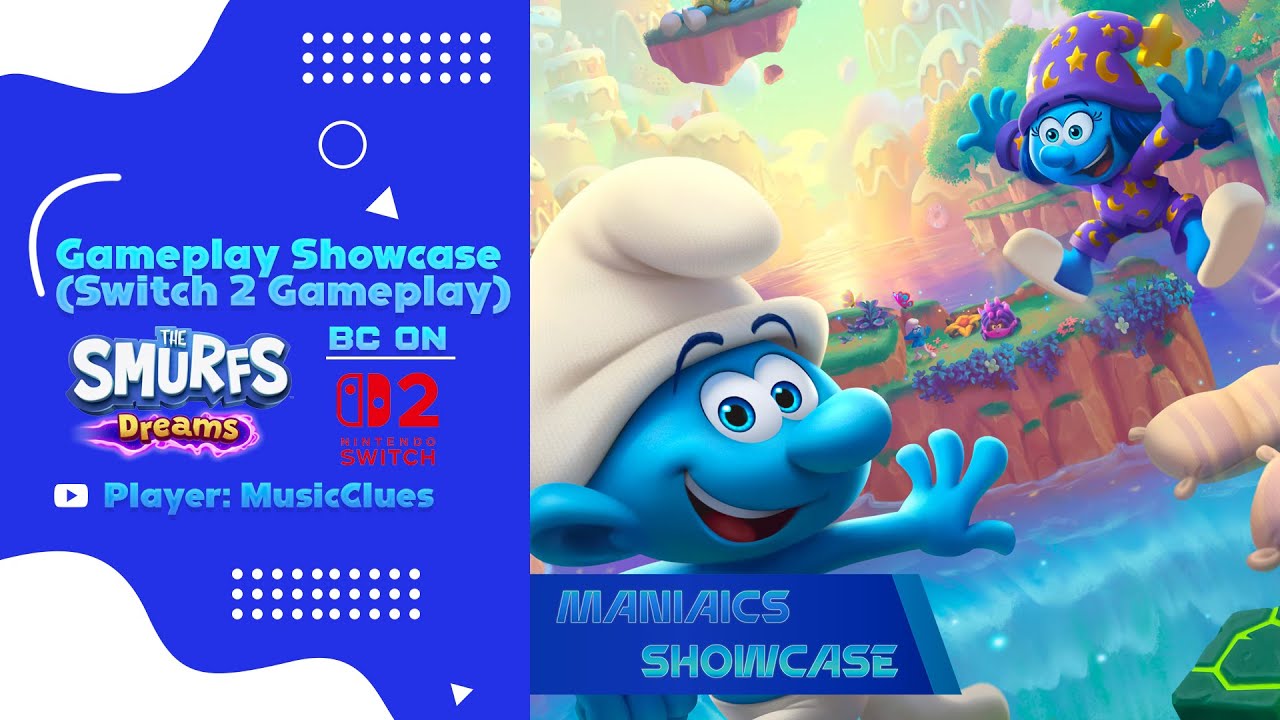 The Smurfs Dreams | Switch 2 BC | Gameplay Showcase - YouTube