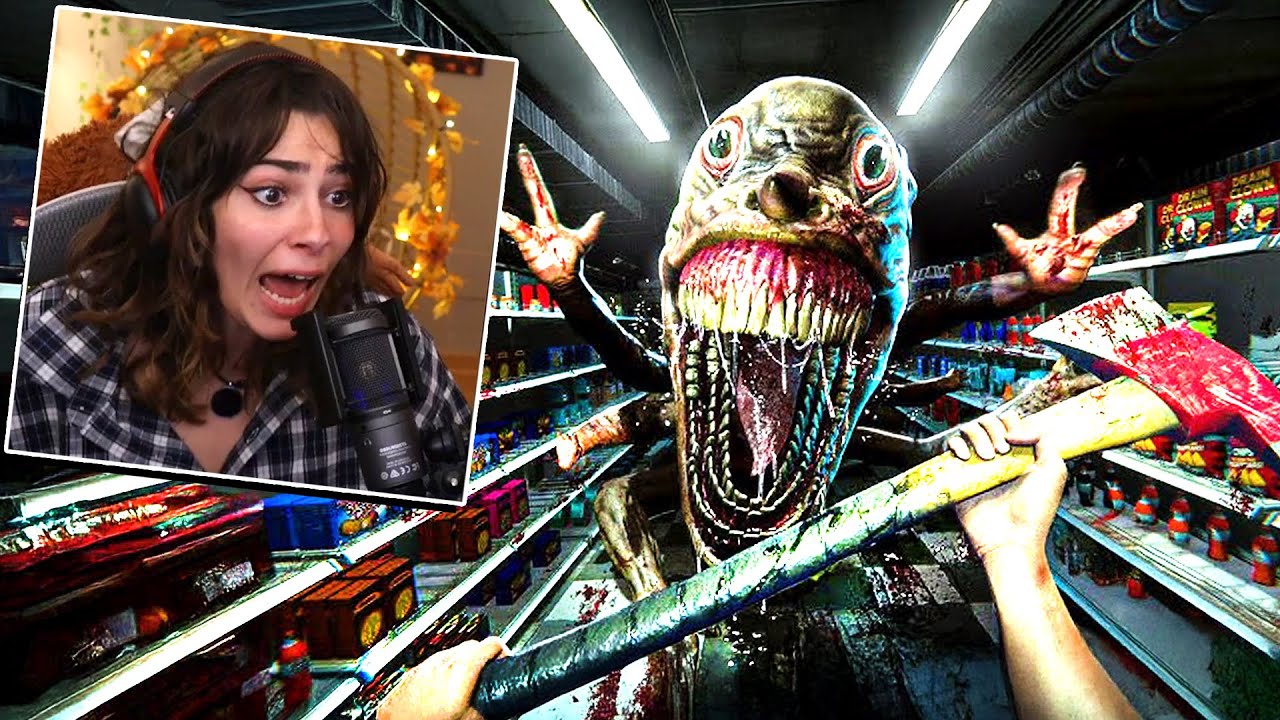 SUPERMARKET SIMULATOR SE FOSSE UN GIOCO HORROR - HELLMART