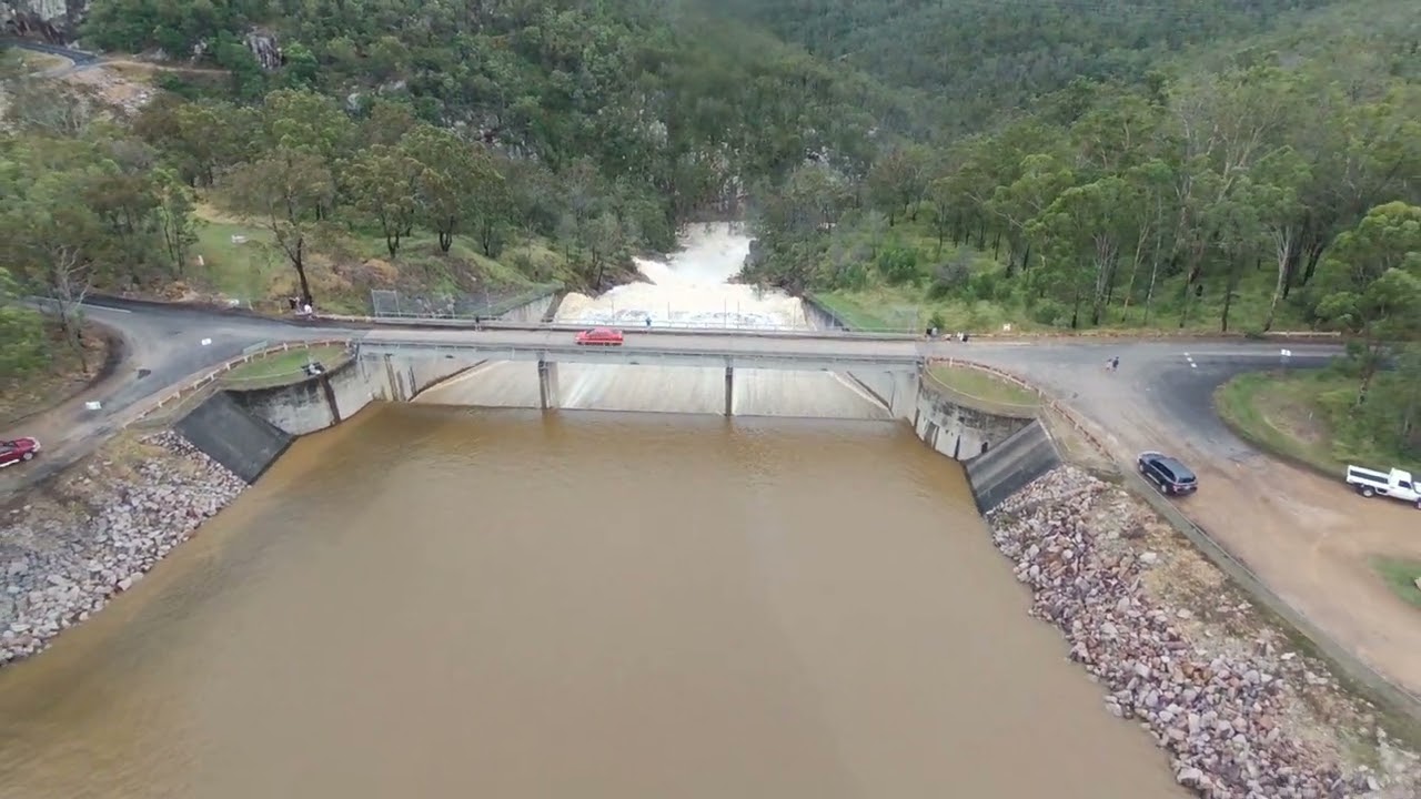 Perseverance Dam Overflowing 27-02-2022