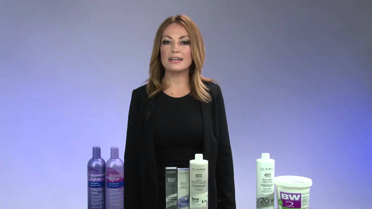 Formula Tip Cool Ash Blonde Clairol Professional YouTube