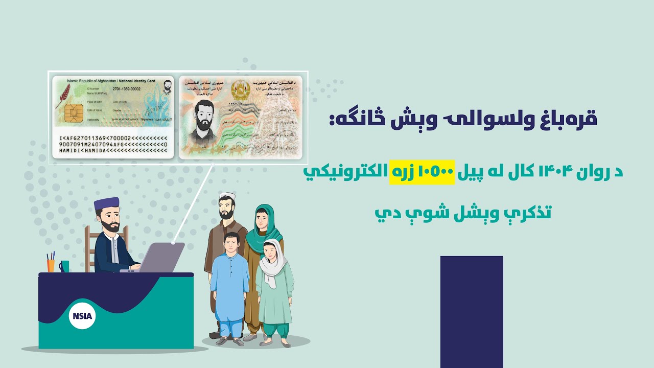 د قره‌باغ ولسوالۍ کې د روان کال له پیل‌ ۱۰ زره او ۵۰۰ الکترونیکي تذکرې وېشل شوې دي