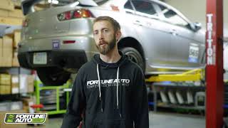Mitsubishi Evo X (2008+) - Fortune Auto Coilover Install #fortuneauto #advanceforward
