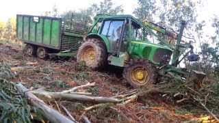 John deere 6620 descenso muy apurado