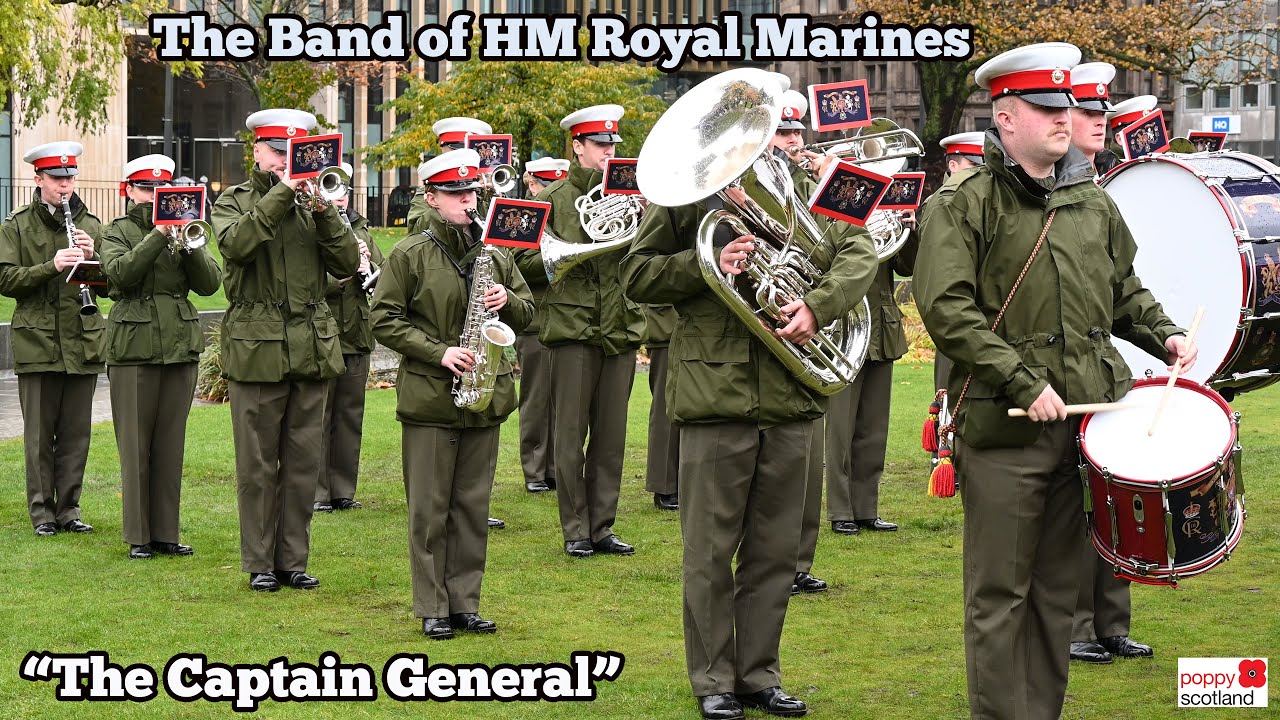 The Captain General - The Band of HM Royal Marines - YouTube