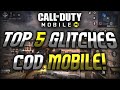 THE TOP 5 GLITCHES IN COD MOBILE... (CODM TOP 5 BEST Glitches on Multiplayer / Battle Royale)