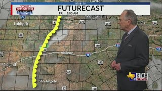 Thursday, March 26: Mostly cloudy and still warm for Friday