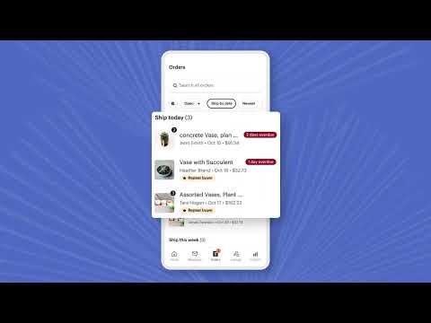 Introducing the Etsy Seller App