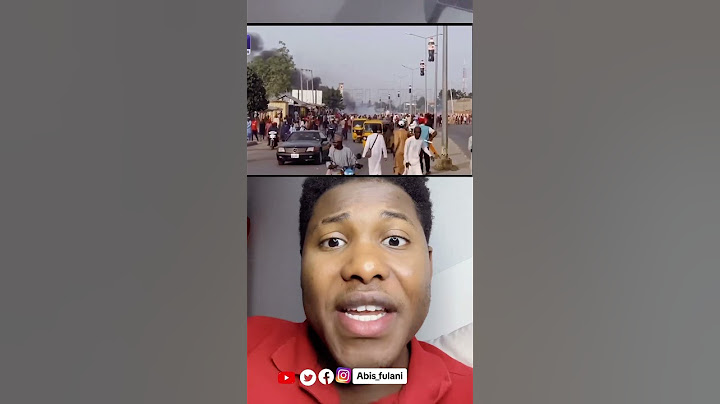 Zanga zanga ta barke a garin Kano dazu dazu. #nigeria #abis_fulani #kano #hausa