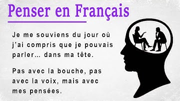 How To Talk In Your Brain || French Story for Beginners (A1-A2)