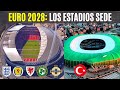 Euro 2028 los increbles estadios que buscan ser sede