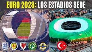 EURO 2028: Los INCREÍBLES ESTADIOS que buscan ser sede