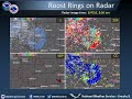Roost Ring on Lincoln Doppler Radar, 8/4/2016