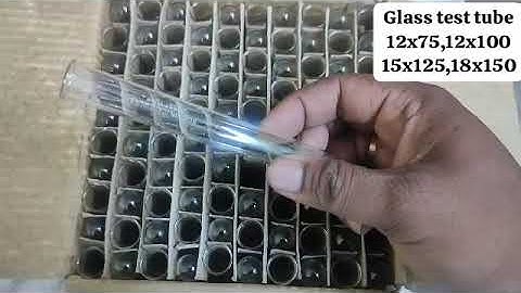 Glass Test Tube Borosilicate Glass 12x75,12x100,15x125,18x150