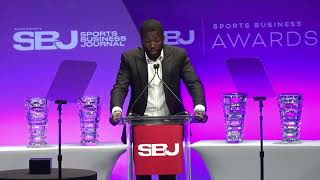 Meek Mill - Gives Speech in the Lifetime Achievement Ceremony with Robert Kraft
