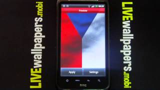 Czech republic flag lwp screenshot 3