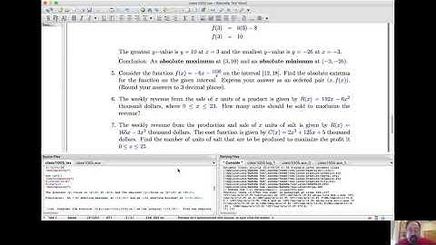 MAT 102 Video Lecture 10/05/2020