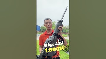 Máy đục phá bê tông cỡ đại 30 ly Hukan G2-DH65B công suất lớn 1800W cô