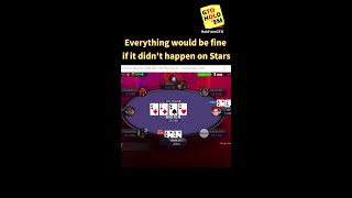 ♠️Everything would be fine…🤪 #poker #pokeronline #pokerstars #slavik_krs screenshot 5