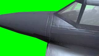 Lockheed YF-12A Blackbird green screen  3d model  animation  s01r01 screenshot 5
