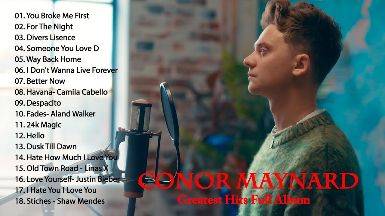 Conor Maynard Greatest Hits 2022   Best Cover Songs of Conor Maynard 2022