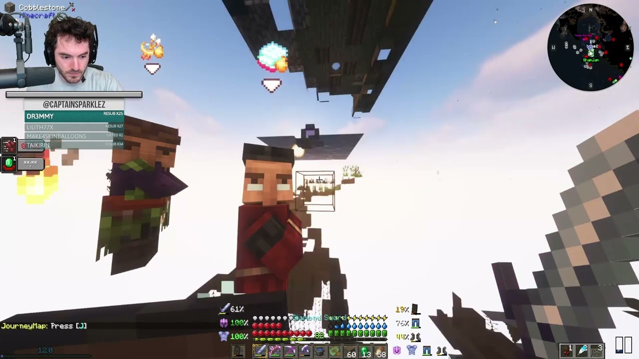 CaptainSparklez “Medieval Minecraft w/ Mark Ep. 8" Cut Clips