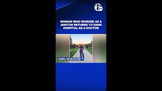 Famous Woman who worked as a janitor returns to same hospital as a doctor Wealth