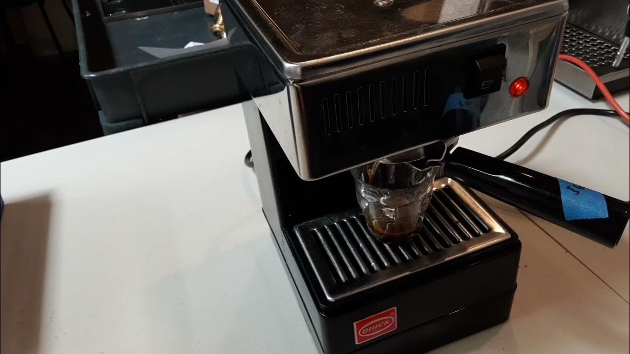 Quickmill Mod 0820 Espresso Machine Test 5675 YouTube