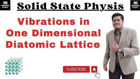 Vibrations in One Dimensional Diatomic Lattice | Solid State Physics