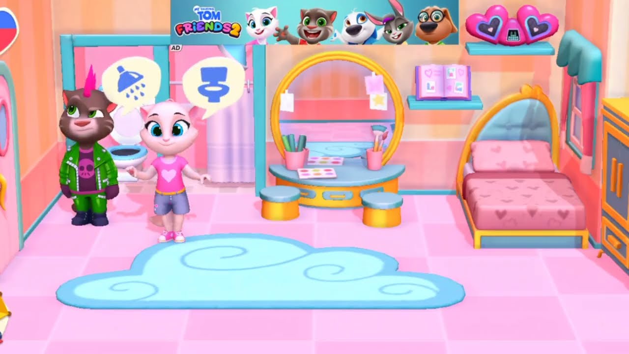 NEW UPDATE - BECCA & BEN JOINS - MY TALKING TOM FRIENDS 2 GAMEPLAY PART 8 ( EARLY ACCESS)