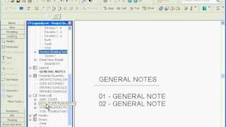 Easy Revit  (2009) -27- Create Legends, Symbol or Material Keys and Window/Door Elevations