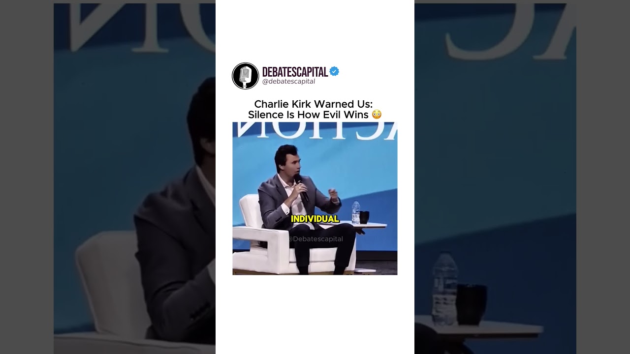 Why Is No One Talking About This!? 😳 #charliekirk #charliekirkdebate thumbnail