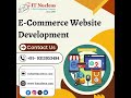 E-Commerce Website Development 🧑💻🌐